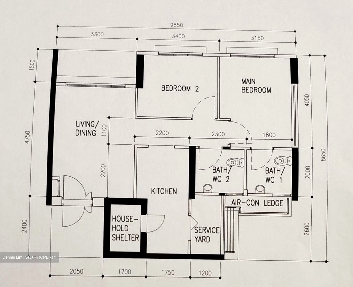 Blk 104A Eastbrook @ Canberra (Sembawang), HDB 3 Rooms #500049241